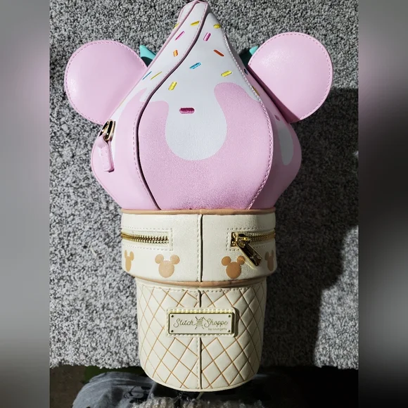 Stitch shoppe disney soft serve icecream crossbody bag - Picture 12 of 16